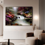 Landscape 084 Canvas Art 18" x 24" / 45 x 60 cm / Black