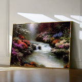 Landscape 084 Canvas Art 18" x 24" / 45 x 60 cm / Black