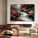 Landscape 084 Canvas Art 18" x 24" / 45 x 60 cm / Black