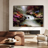 Landscape 084 Canvas Art 18" x 24" / 45 x 60 cm / Black