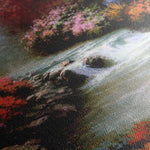 Landscape 084 Canvas Art 60 x 40 cm / Black