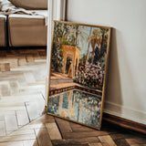 Orientalist 084 Canvas Art 18" x 24" / 45 x 60 cm / Black