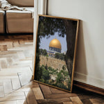 Palestine 084 Canvas Art 60 x 40 cm / Black