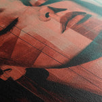 Portrait 084 Canvas Art 60 x 40 cm / Black