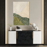Abstract 085 Canvas Art 18" x 24" / 45 x 60 cm / Black