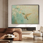 Animals 085 Canvas Art 18" x 24" / 45 x 60 cm / Black