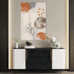 Boho 085 Canvas Art 18" x 24" / 45 x 60 cm / Black