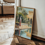 Orientalist 085 Canvas Art 18" x 24" / 45 x 60 cm / Black