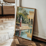 Orientalist 085 Canvas Art 60 x 40 cm / Black