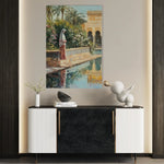 Orientalist 085 Canvas Art 60 x 40 cm / Black