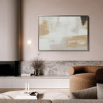 Abstract 086 Canvas Art 18" x 24" / 45 x 60 cm / Black