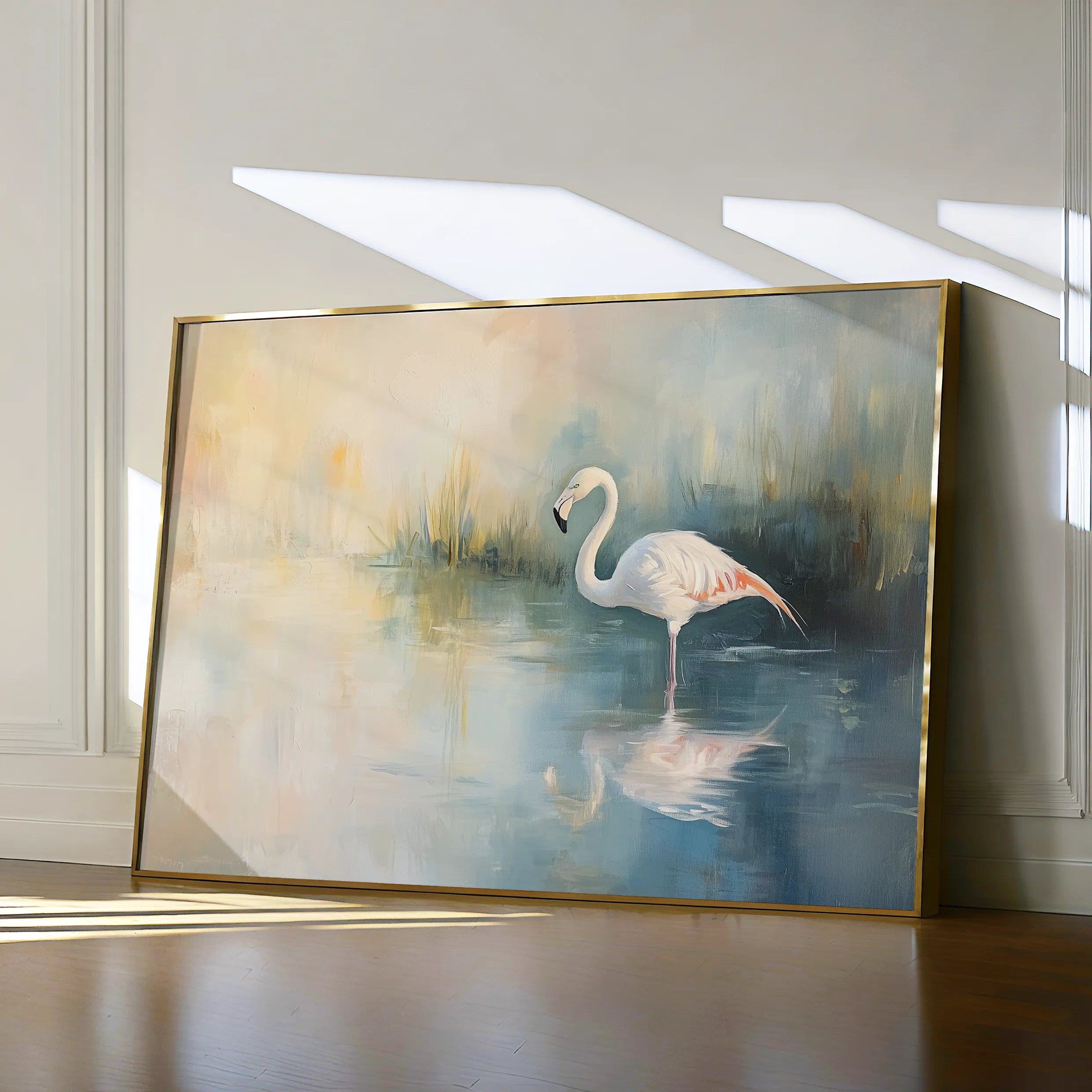 Animals 086 Canvas Art 18" x 24" / 45 x 60 cm / Black