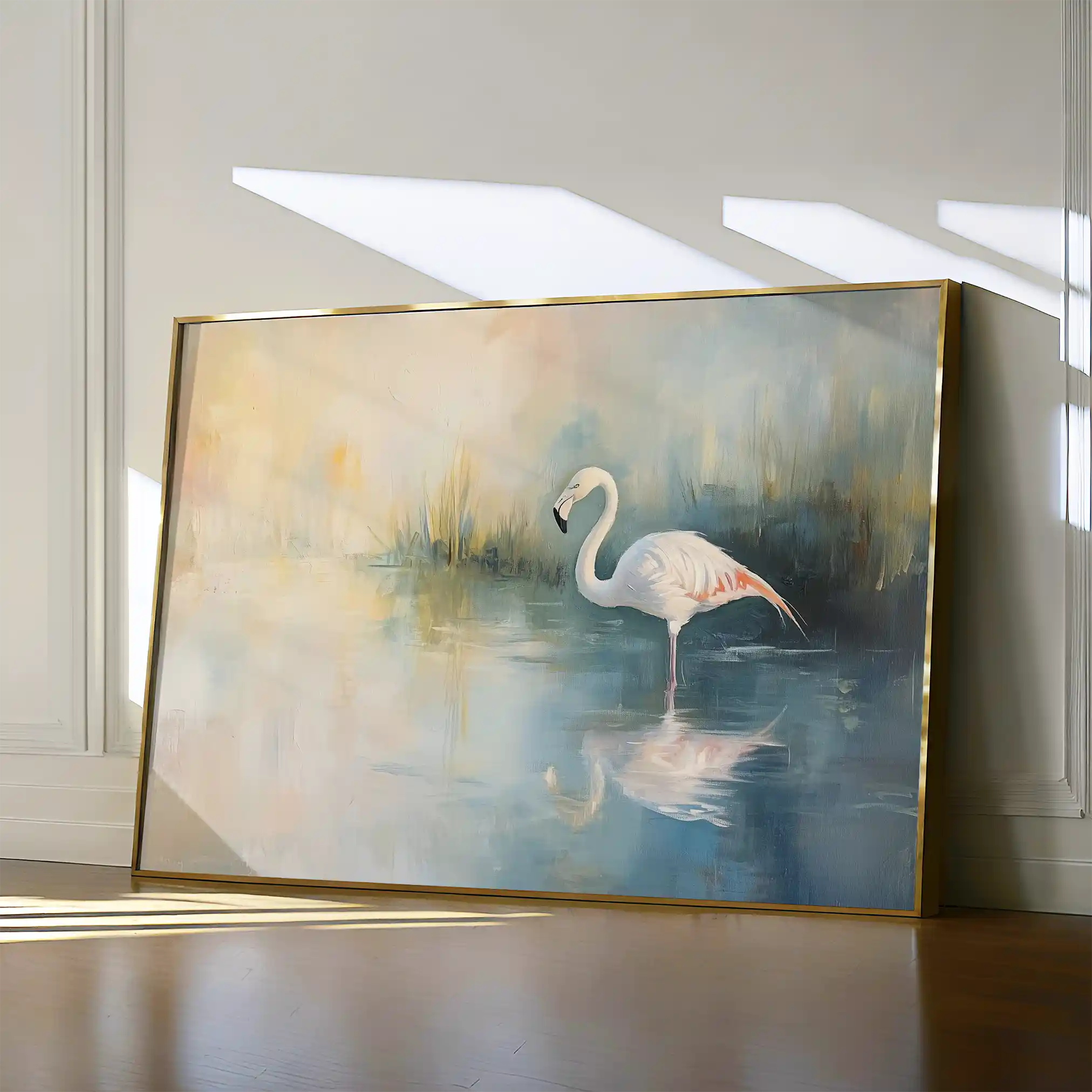 Animals 086 Canvas Art 60 x 40 cm / Black