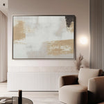 Abstract 086 Canvas Art 60 x 40 cm / Black