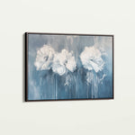 Floral 086 Canvas Art 18" x 24" / 45 x 60 cm / Black