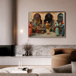 Orientalist 086 Canvas Art 18" x 24" / 45 x 60 cm / Black