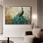 Animals 087 Canvas Art 18" x 24" / 45 x 60 cm / Black