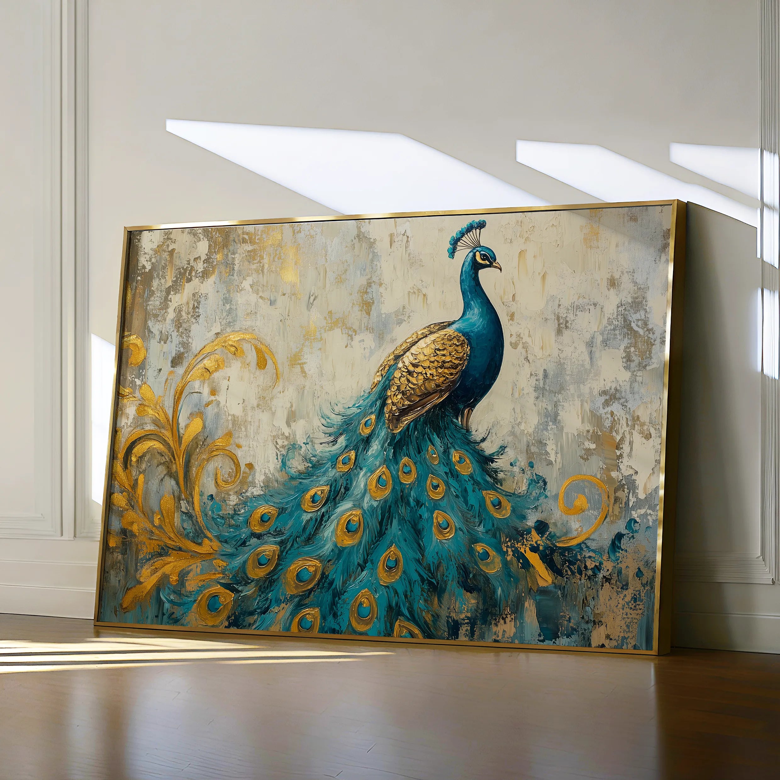 Animals 087 Canvas Art 18" x 24" / 45 x 60 cm / Black