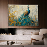 Animals 087 Canvas Art 18" x 24" / 45 x 60 cm / Black