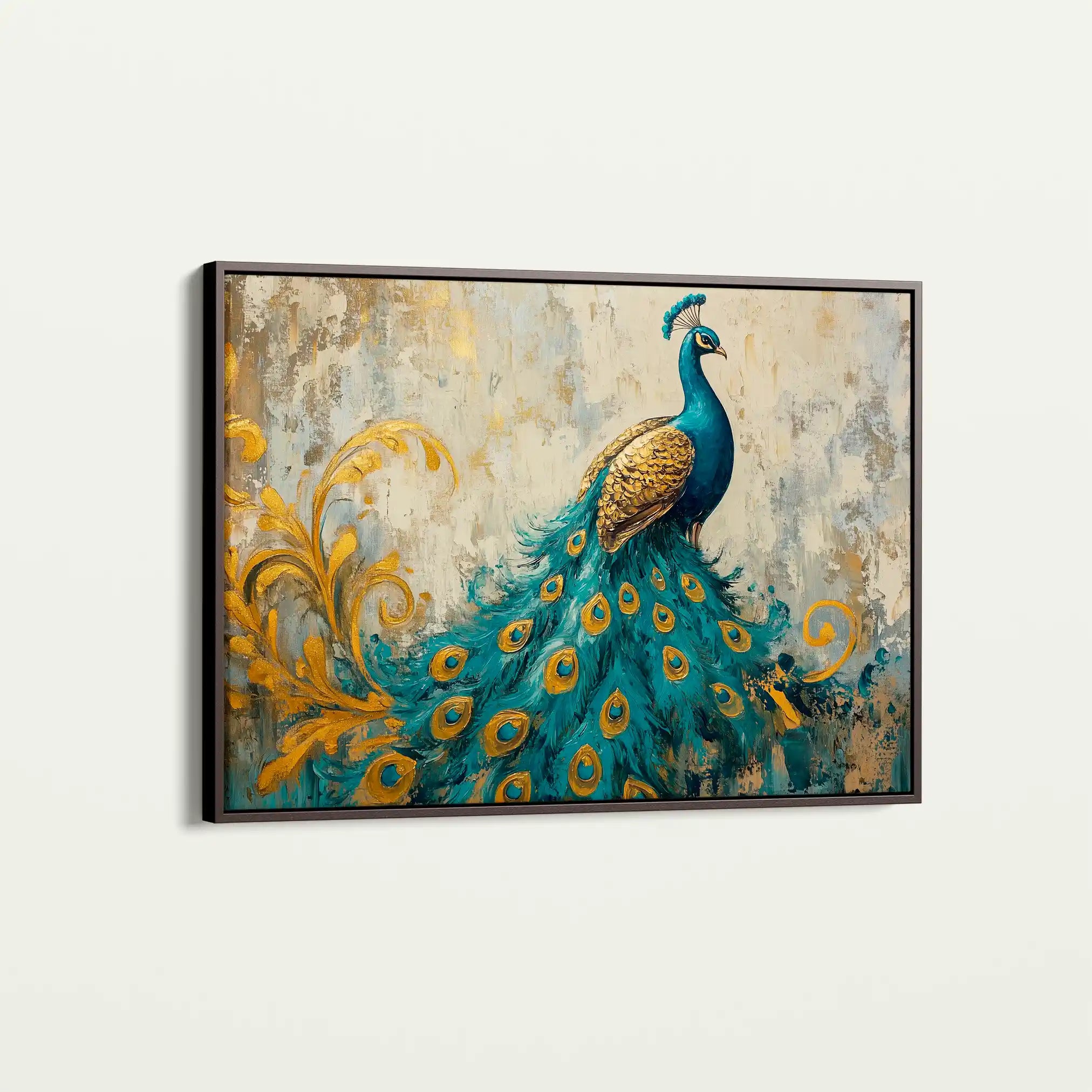 Animals 087 Canvas Art 60 x 40 cm / Black