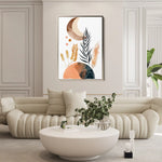 Boho 087 Canvas Art 60 x 40 cm / Black