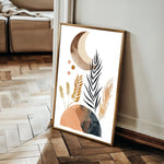 Boho 087 Canvas Art 60 x 40 cm / Black