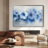 Floral 087 Canvas Art 18" x 24" / 45 x 60 cm / Black