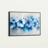Floral 087 Canvas Art 18" x 24" / 45 x 60 cm / Black