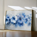 Floral 087 Canvas Art 60 x 40 cm / Black