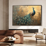 Animals 088 Canvas Art 18" x 24" / 45 x 60 cm / Black