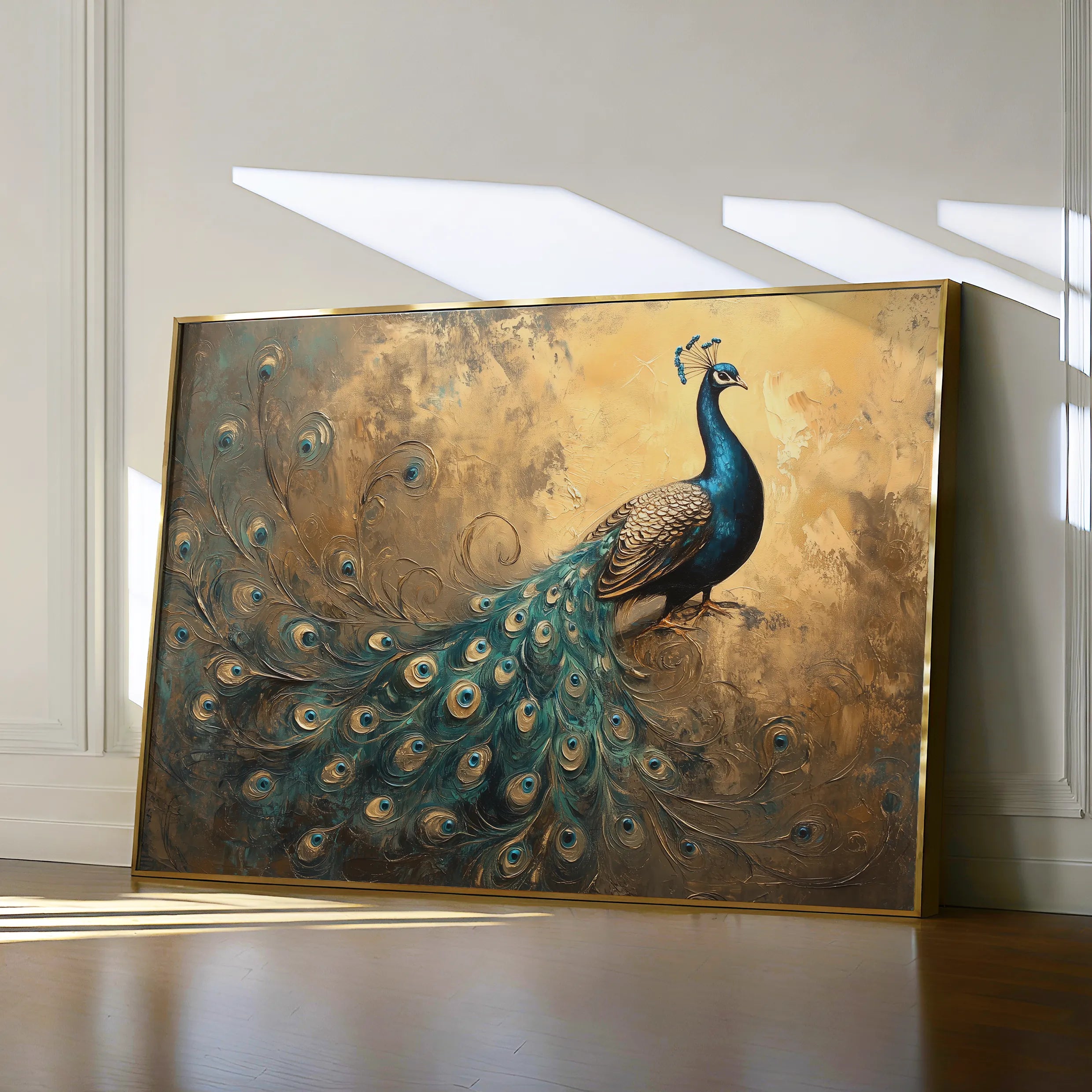 Animals 088 Canvas Art 18" x 24" / 45 x 60 cm / Black