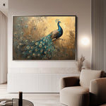 Animals 088 Canvas Art 18" x 24" / 45 x 60 cm / Black
