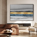 Abstract 088 Canvas Art 60 x 40 cm / Black