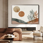 Boho 088 Canvas Art 18" x 24" / 45 x 60 cm / Black
