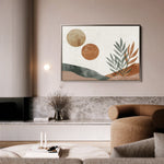 Boho 088 Canvas Art 18" x 24" / 45 x 60 cm / Black