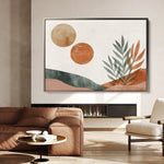 Boho 088 Canvas Art 60 x 40 cm / Black