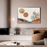 Boho 088 Canvas Art 60 x 40 cm / Black
