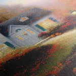 Landscape 088 Canvas Art 18" x 24" / 45 x 60 cm / Black