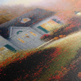Landscape 088 Canvas Art 18" x 24" / 45 x 60 cm / Black