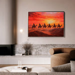 Orientalist 088 Canvas Art 18" x 24" / 45 x 60 cm / Black