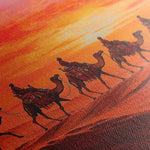 Orientalist 088 Canvas Art 18" x 24" / 45 x 60 cm / Black