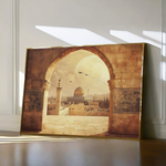Palestine 088 Canvas Art 60 x 40 cm / Black