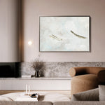 Abstract 089 Canvas Art 18" x 24" / 45 x 60 cm / Black