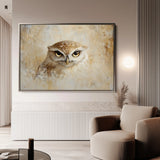 Animals 089 Canvas Art 18" x 24" / 45 x 60 cm / Black
