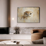 Animals 089 Canvas Art 18" x 24" / 45 x 60 cm / Black