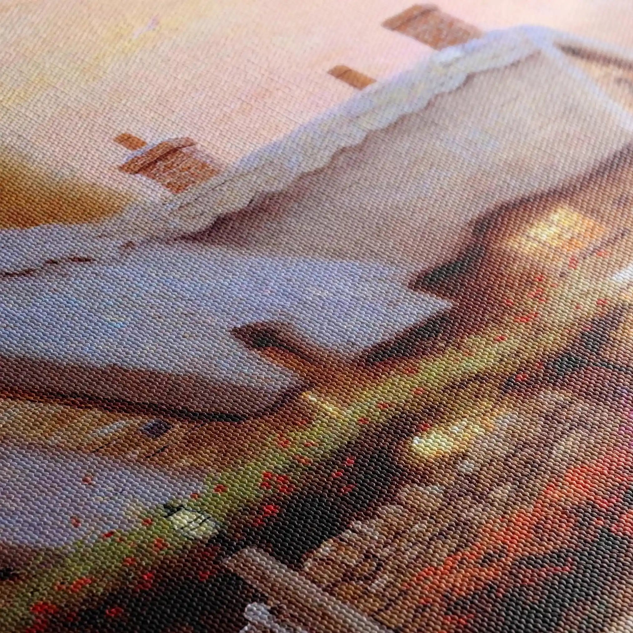 Landscape 089 Canvas Art 60 x 40 cm / Black