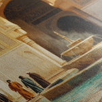 Orientalist 089 Canvas Art 18" x 24" / 45 x 60 cm / Black