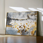 Abstract 090 Canvas Art 60 x 40 cm / Black