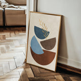 Boho 090 Canvas Art 18" x 24" / 45 x 60 cm / Black