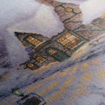 Landscape 090 Canvas Art 60 x 40 cm / Black